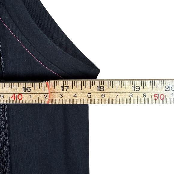 Double D Ranch Embroidered Beaded Fringe Tank Top | Black | Western Cowgirl | S - Picture 10 of 11